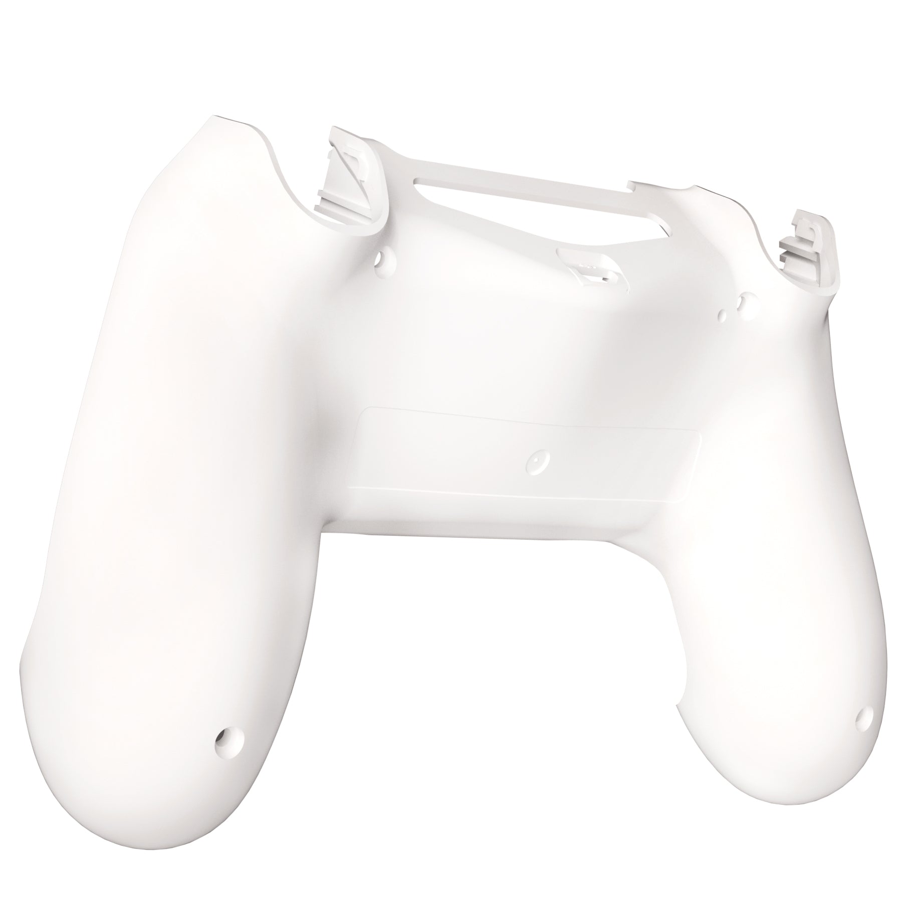 eXtremeRate Replacement Bottom Shell for PS4 Slim Pro Controller Controller  (CUH-ZCT2 JDM-040/050/055) - White