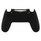 eXtremeRate Retail Black Bottom Shell, Soft Touch Back Housing Case Cover, Game Improvement Replacement Parts for ps4 Slim Pro Controller JDM-040, JDM-050 and JDM-055 - SP4BP09