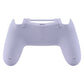 eXtremeRate Retail Light Violet Bottom Shell, Soft Touch Back Housing Case Cover, Game Improvement Replacement Parts for ps4 Slim Pro Controller JDM-040, JDM-050 and JDM-055 - SP4BP15