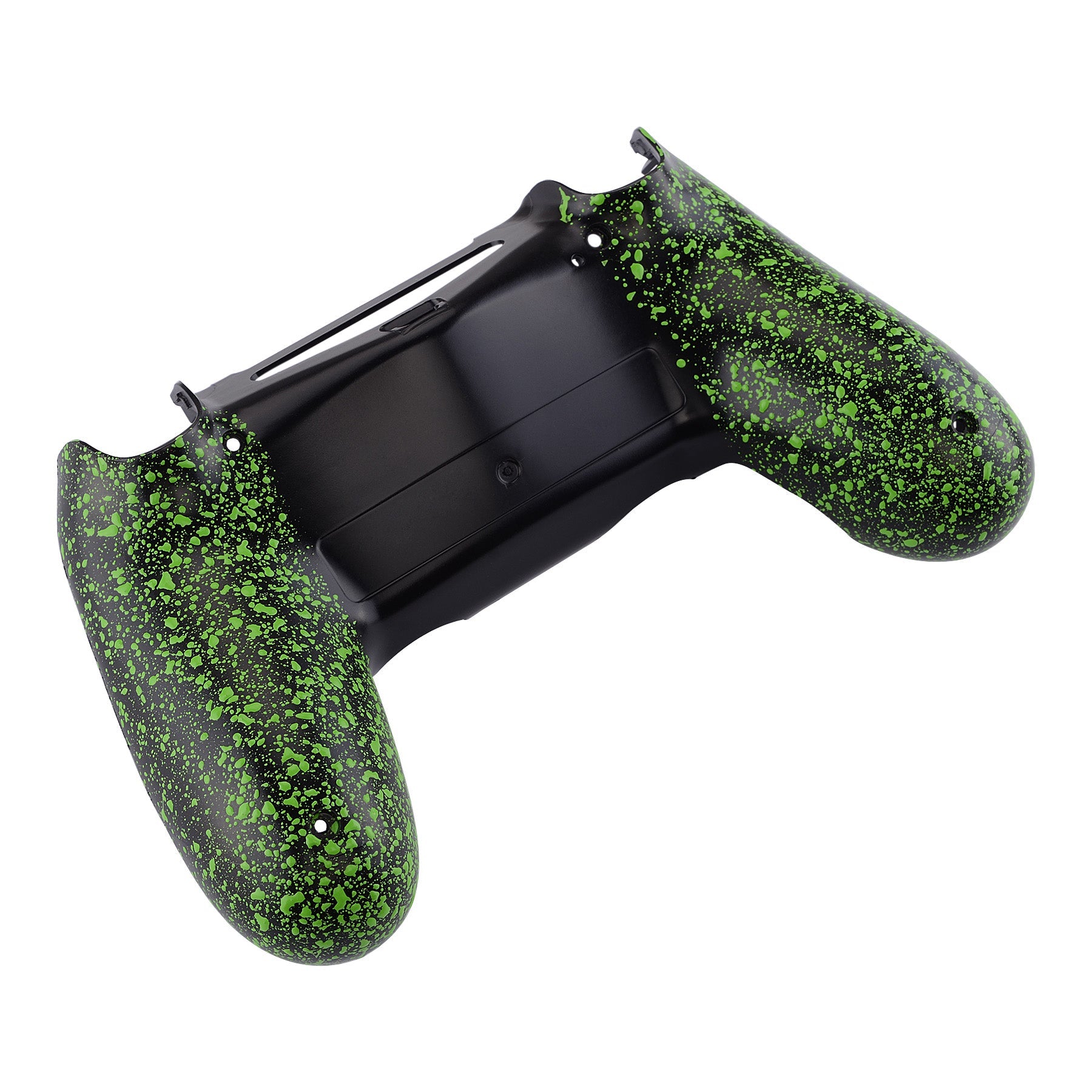 eXtremeRate Retail Textured Green Comfortable Non-slip Back Shell for ps4 Slim Pro Game Controller JDM-040 JDM-050 JDM-055 - SP4BR05