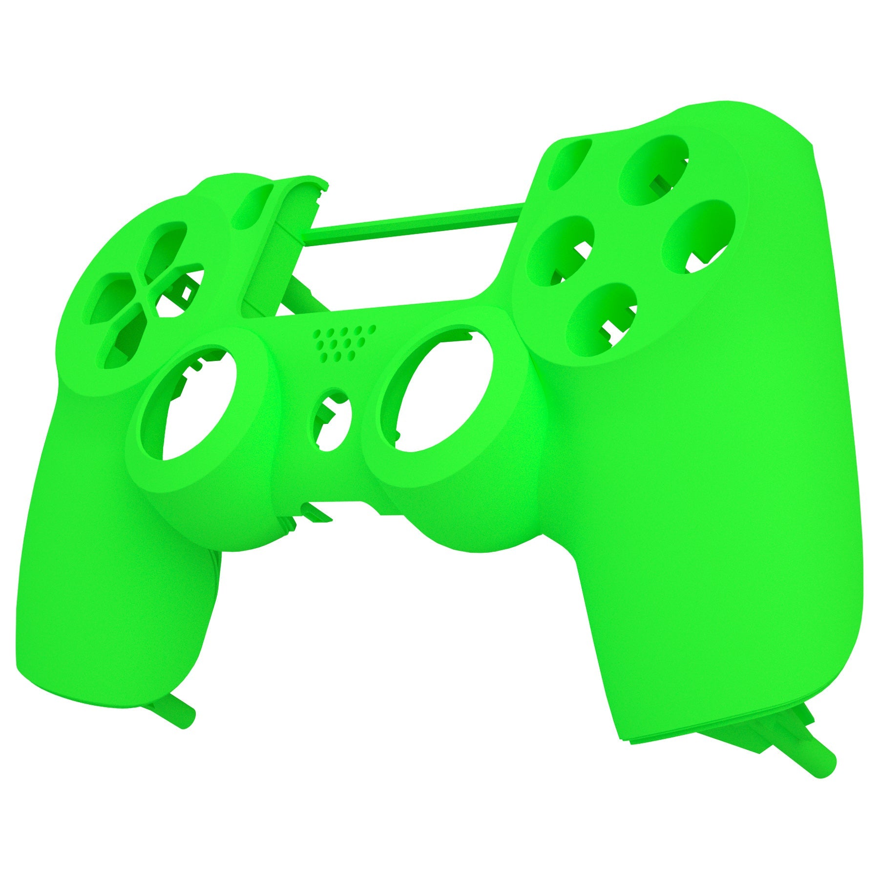 eXtremeRate Replacement Front Housing Shell for PS4 Slim Pro Controller  Controller (CUH-ZCT2 JDM-040/050/055) - Neon Green