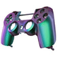 eXtremeRate Retail Green and Purple Chameleon Front Housing Shell Faceplate for ps4 Slim ps4 Pro Controller (CUH-ZCT2 JDM-040 JDM-050 JDM-055) - SP4FP12
