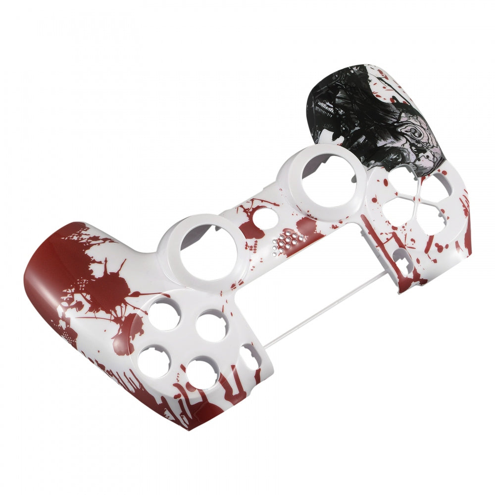 eXtremeRate Retail Zombie Blood Patterned Repair Top Shell for ps4 Pro Slim Controller (CUH-ZCT2 JDM-040 JDM-050 JDM-055) - SP4FT14