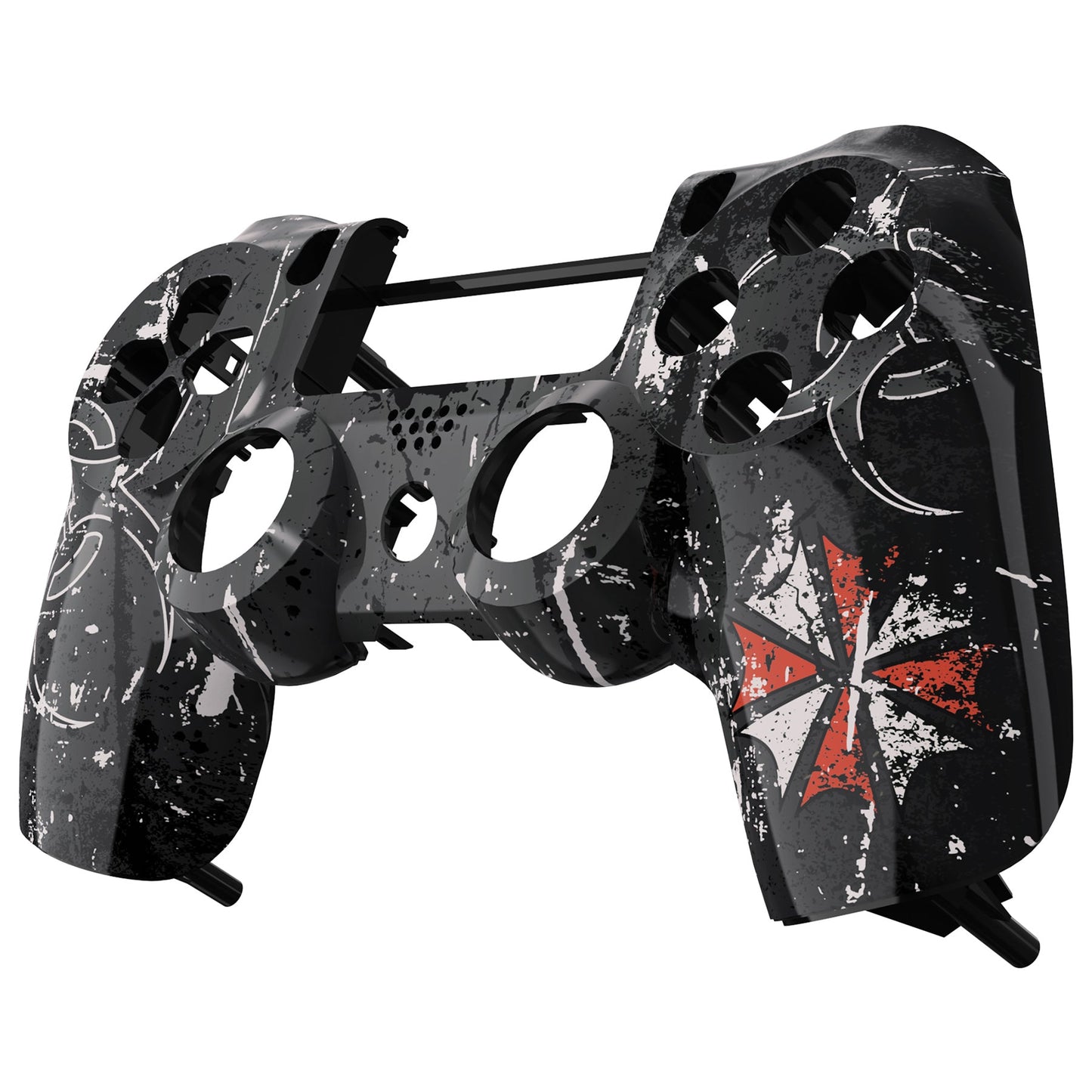 eXtremeRate Retail Biohazard Tyrant Faceplate Top Housing Shell Faceplate for ps4 Slim Pro Controller JDM-040 JDM-050 JDM-055 - SP4FT26