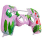 eXtremeRate Retail Tropical Flamingo Patterned Faceplate Front Housing Shell Cover Replacement Part for ps4 Slim Pro Game Controller JDM-040 JDM-050 JDM-055 - SP4FT41
