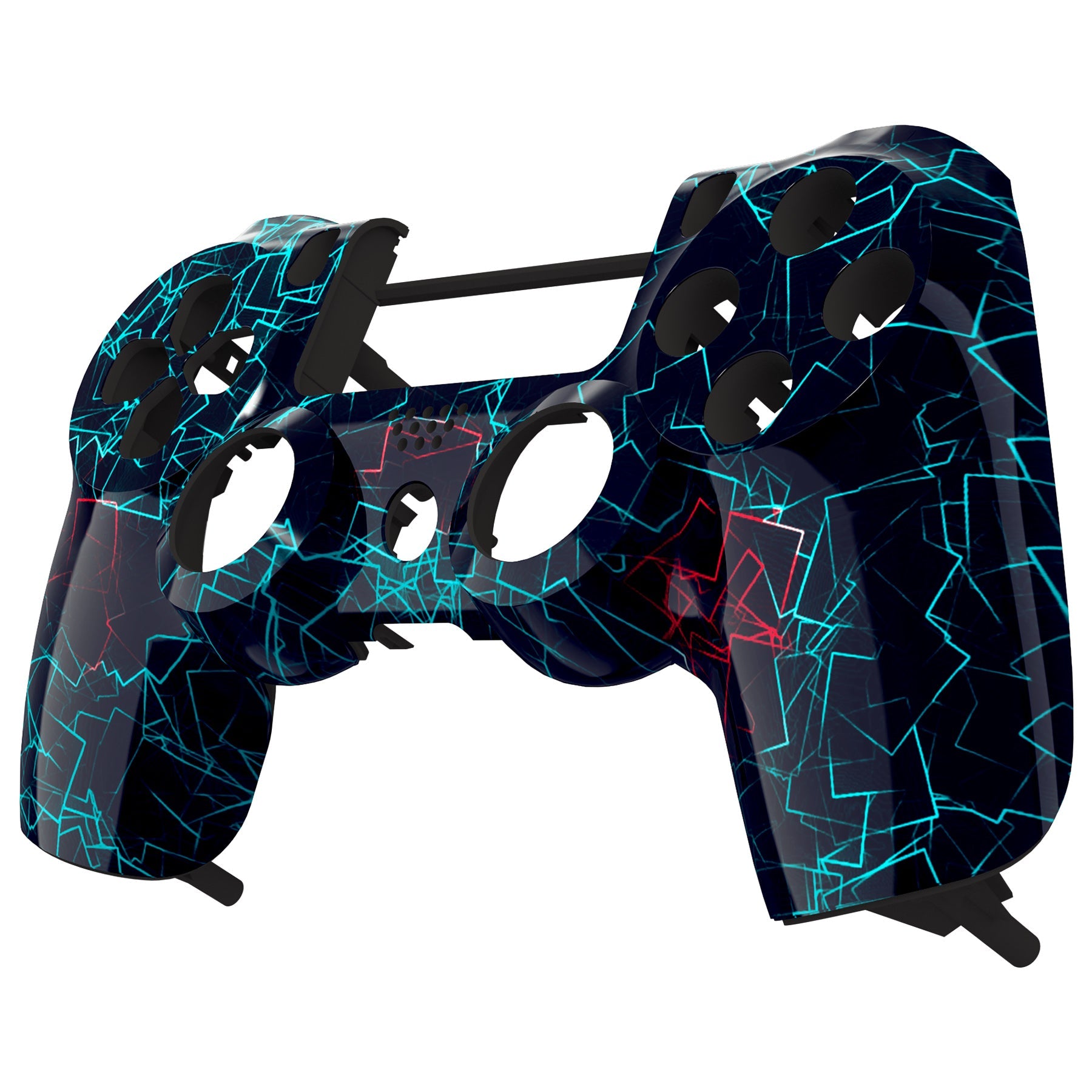 eXtremeRate Neon Frame Patterned Custom Faceplate Cover 