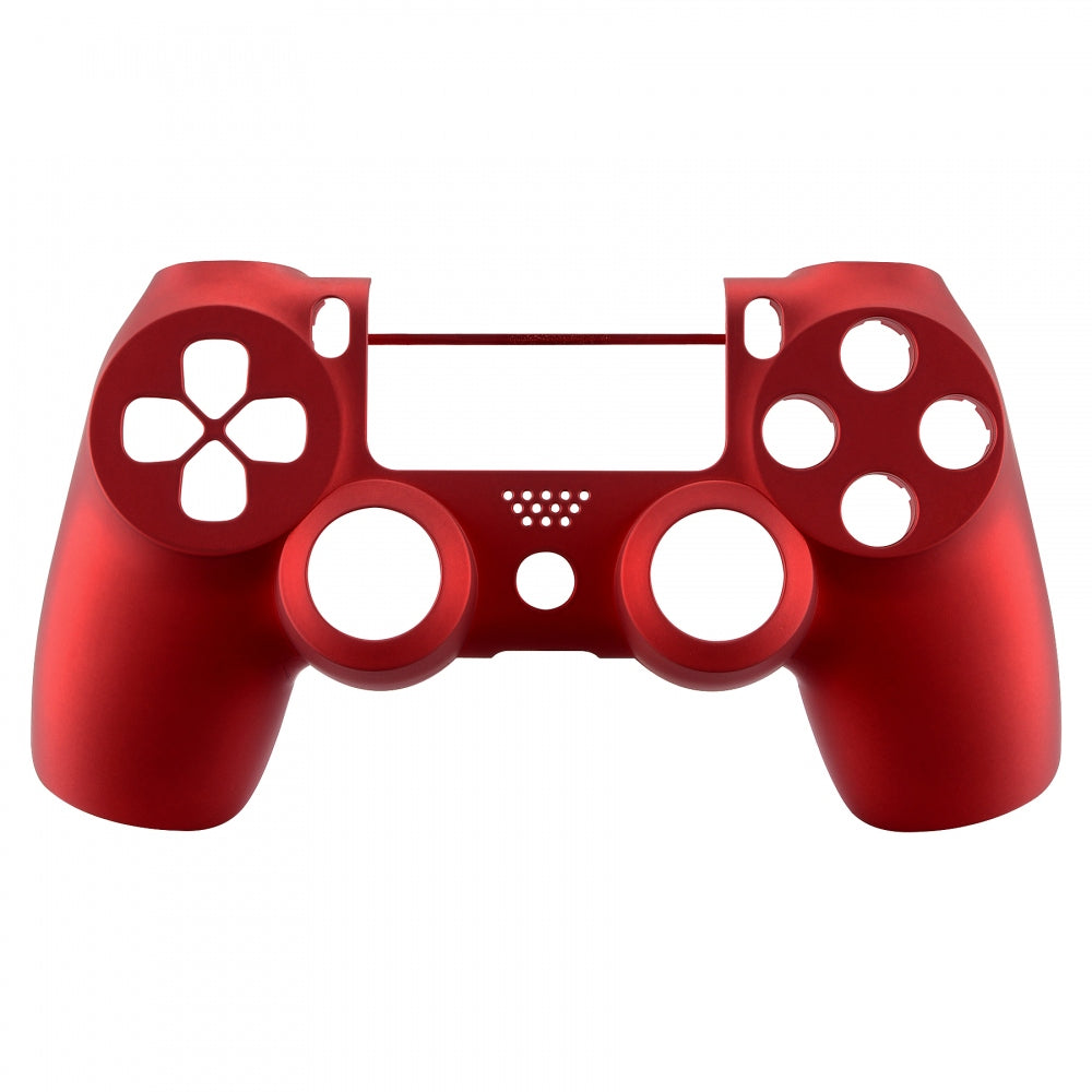 eXtremeRate Replacement Front Housing Shell for PS4 Slim Pro Controller  Controller (CUH-ZCT2 JDM-040/050/055) - Vampire Red