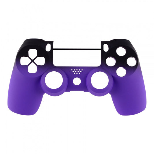 eXtremeRate Retail Shadow Purple Soft Touch Grip Front Housing Shell Faceplate for ps4 Slim Pro Controller (CUH-ZCT2 JDM-040 JDM-050 JDM-055) - SP4FX10