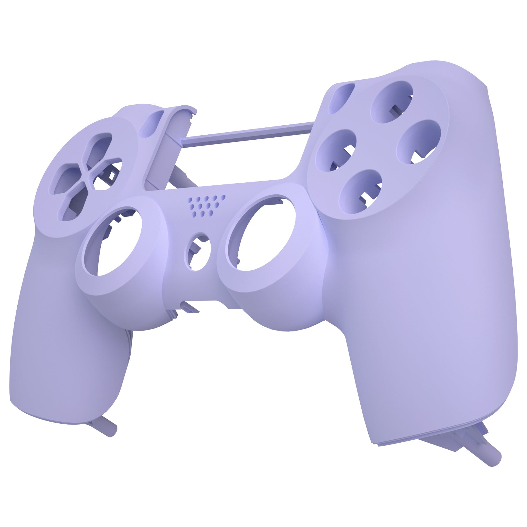 eXtremeRate Replacement Front Housing Shell for PS4 Slim Pro Controller  Controller (CUH-ZCT2 JDM-040/050/055) - Light Violet