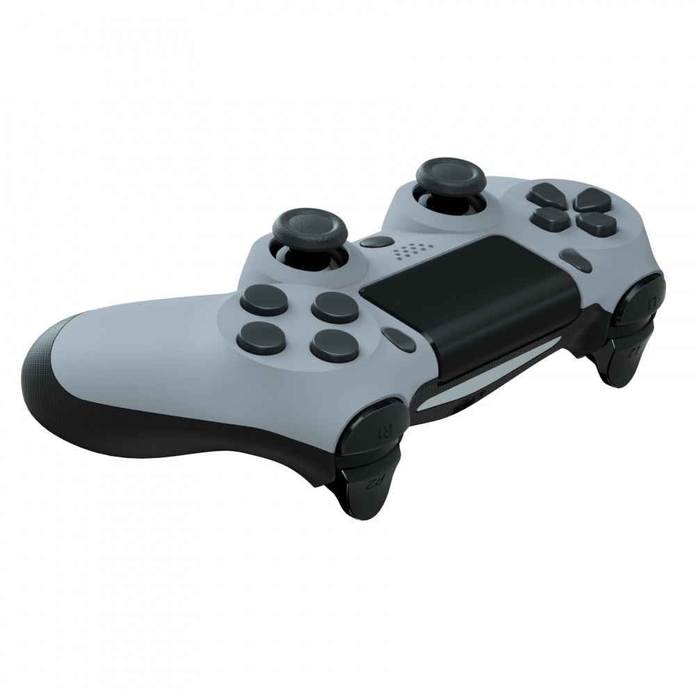 eXtremeRate Replacement Front Housing Shell for PS4 Slim Pro Controller  Controller (CUH-ZCT2 JDM-040/050/055) - New Hope Gray