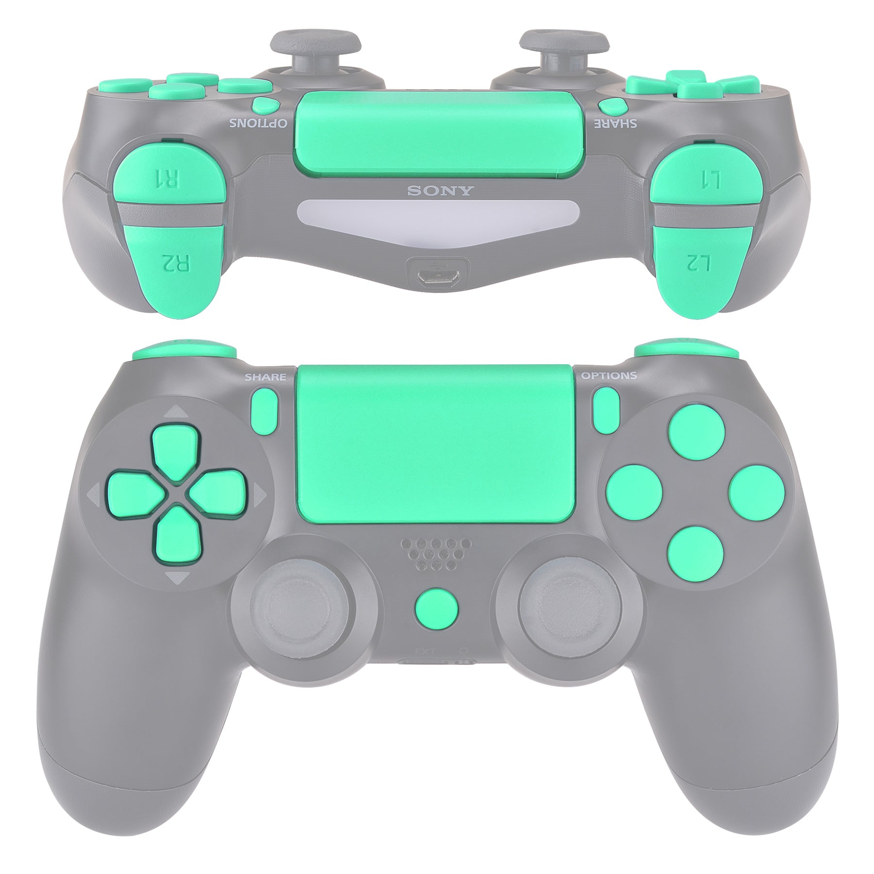 Replacement Buttons for PS4 Controller – eXtremeRate Retail