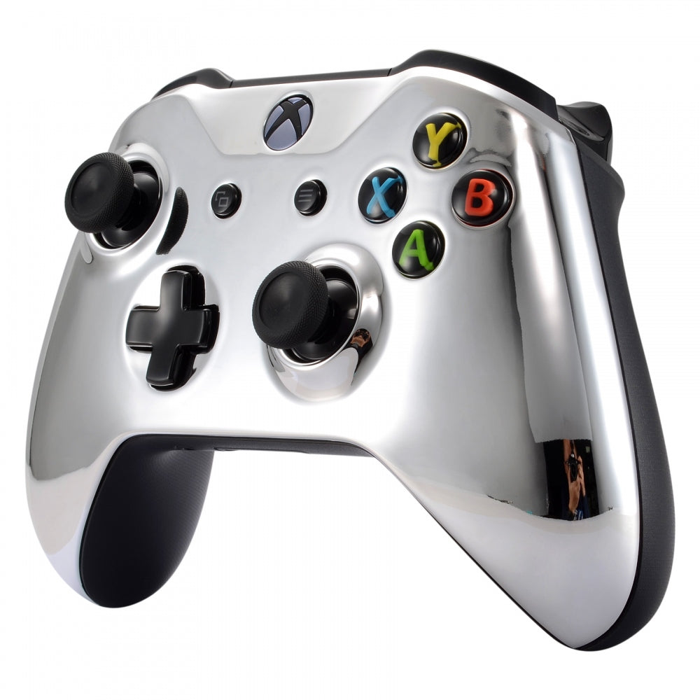 Black and silver xbox one deals controller