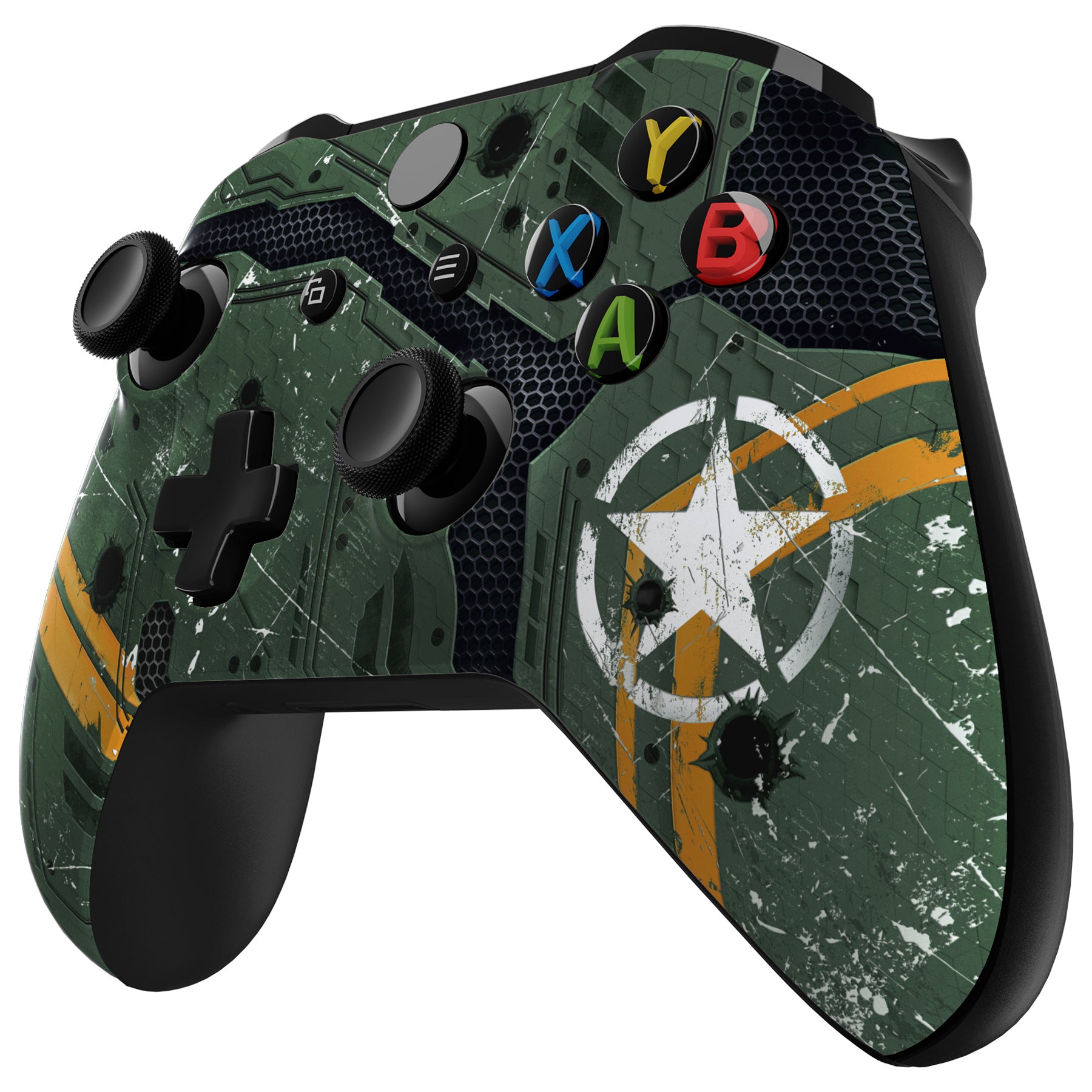 Military deals Green Soft Touch Custom PS4 Controller NEW