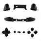 eXtremeRate Retail LB RB LT RT Bumpers Triggers D-Pad ABXY Start Back Sync Buttons, Dull Black Full Set Buttons Repair Kits with Tools for Xbox One S & Xbox One X Controller (Model 1708) - SXOJ0220