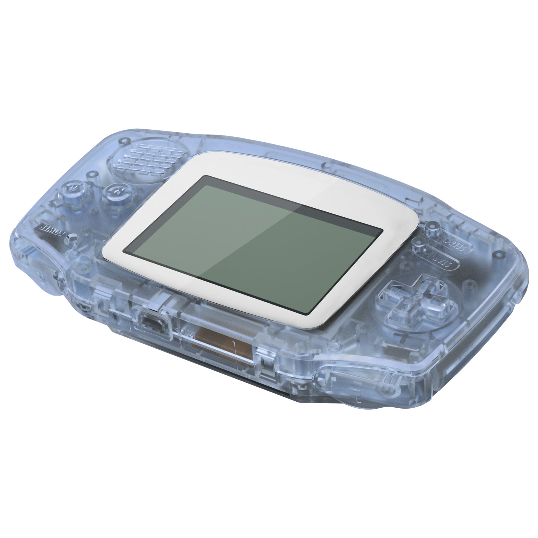 Replacement Housing for Nintendo Gameboy Micro Shell Faceplate Screen Blue  Tool