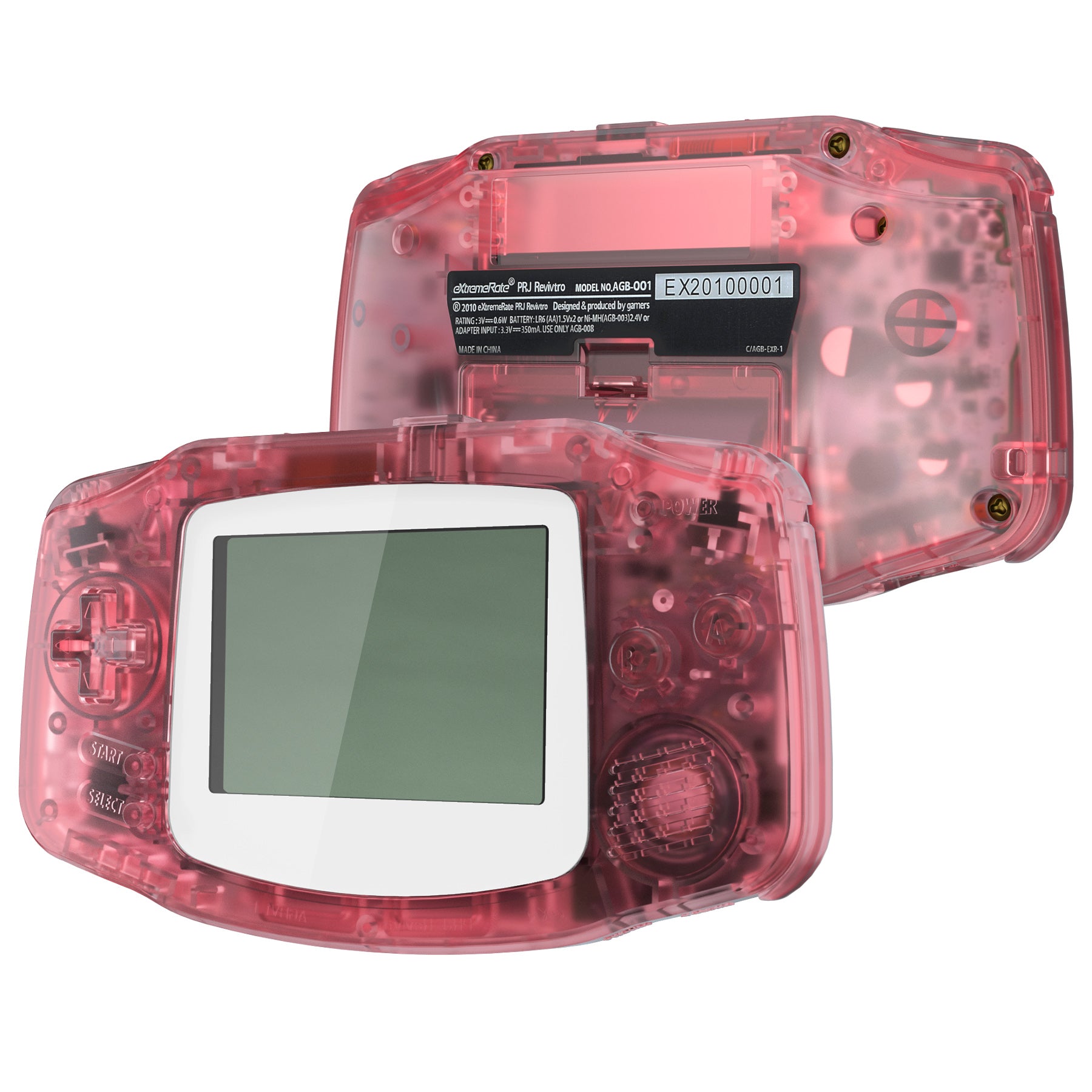 Pink And Blue Gameboy Advance