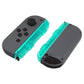 eXtremeRate Retail Emerald Green Replacement shell for NS Switch Joycon Strap, Custom Joy-Con Wrist Strap Housing Buttons for NS Switch - 2 Pack - UEM508