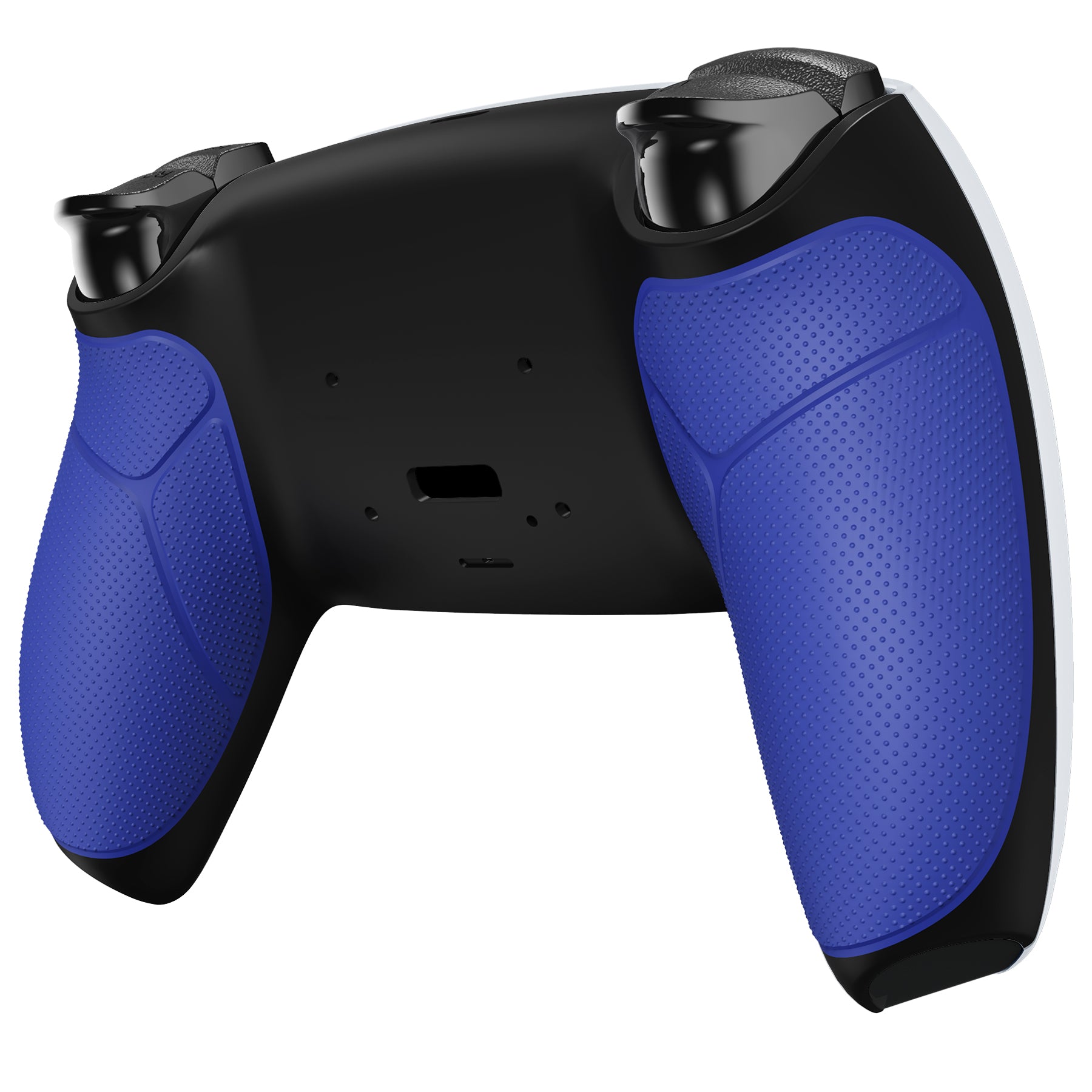 eXtremeRate Retail Blue Performance Rubberized Grip Redesigned Back Shell for PS5 Controller eXtremerate RISE Remap Kit - Controller & RISE Remap Board NOT Included - UPFU6003