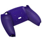 eXtremeRate Retail Galactic Purple Performance Rubberized Grip Redesigned Back Shell for PS5 Controller eXtremerate RISE Remap Kit - Controller & RISE Remap Board NOT Included - UPFU6007