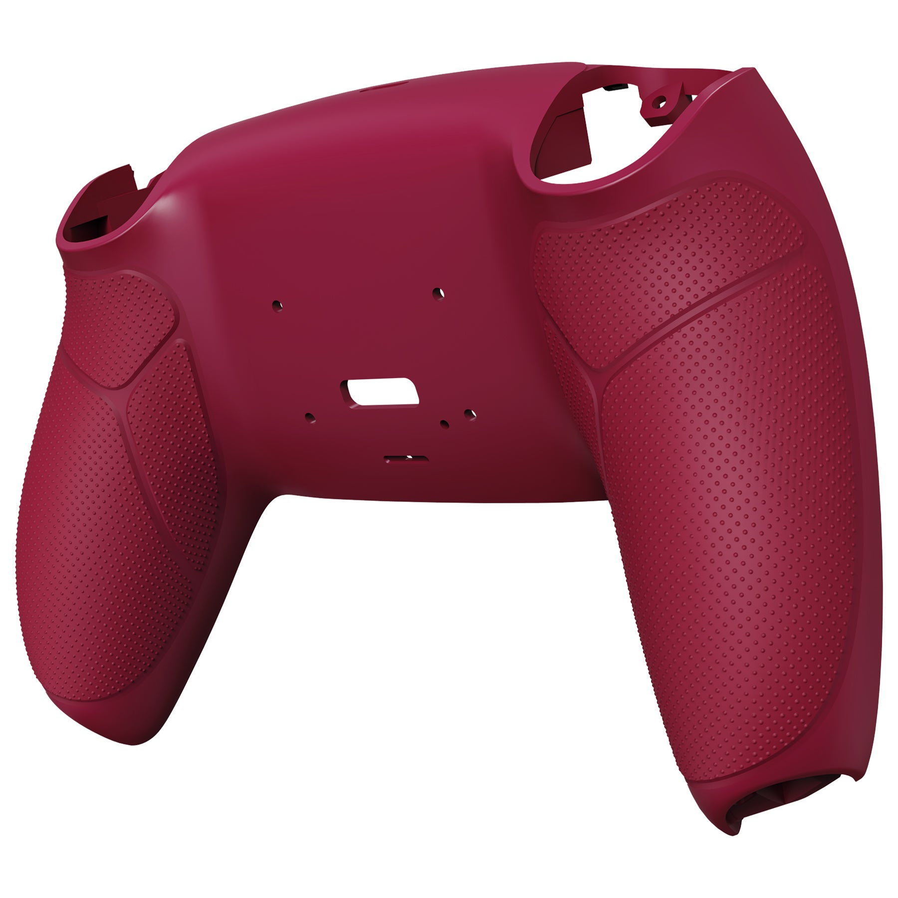 eXtremeRate Retail Cosmic Red Performance Rubberized Grip Redesigned Back Shell for PS5 Controller eXtremerate RISE Remap Kit - Controller & RISE Remap Board NOT Included - UPFU6008