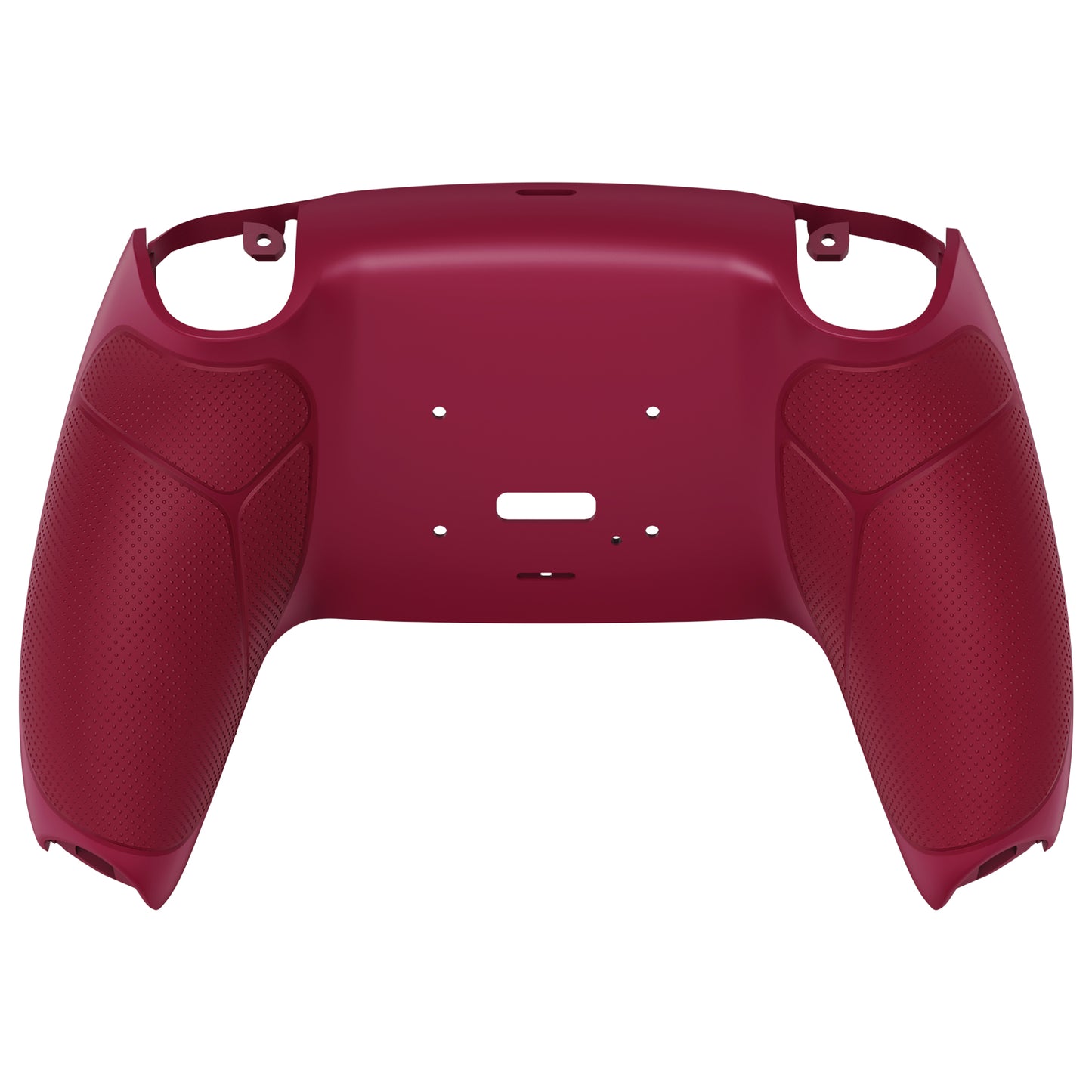 eXtremeRate Retail Cosmic Red Performance Rubberized Grip Redesigned Back Shell for PS5 Controller eXtremerate RISE Remap Kit - Controller & RISE Remap Board NOT Included - UPFU6008