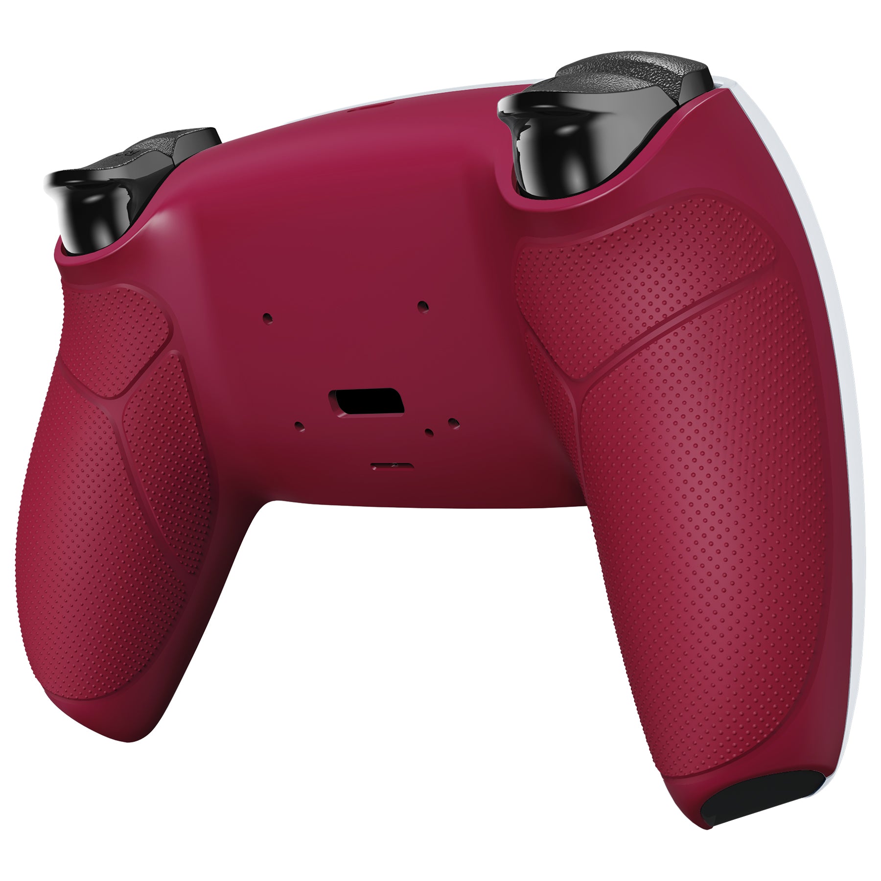 eXtremeRate Retail Cosmic Red Performance Rubberized Grip Redesigned Back Shell for PS5 Controller eXtremerate RISE Remap Kit - Controller & RISE Remap Board NOT Included - UPFU6008