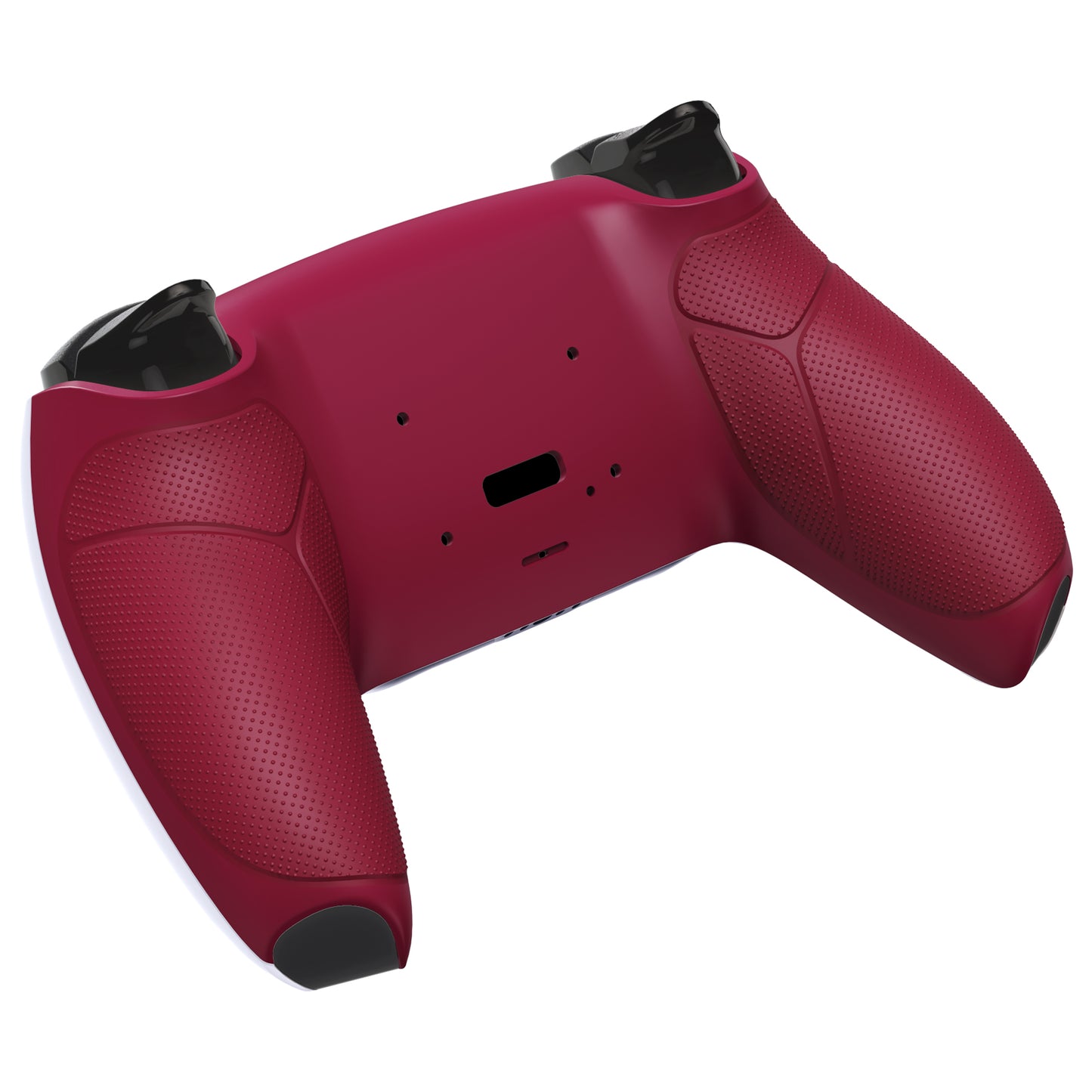 eXtremeRate Retail Cosmic Red Performance Rubberized Grip Redesigned Back Shell for PS5 Controller eXtremerate RISE Remap Kit - Controller & RISE Remap Board NOT Included - UPFU6008