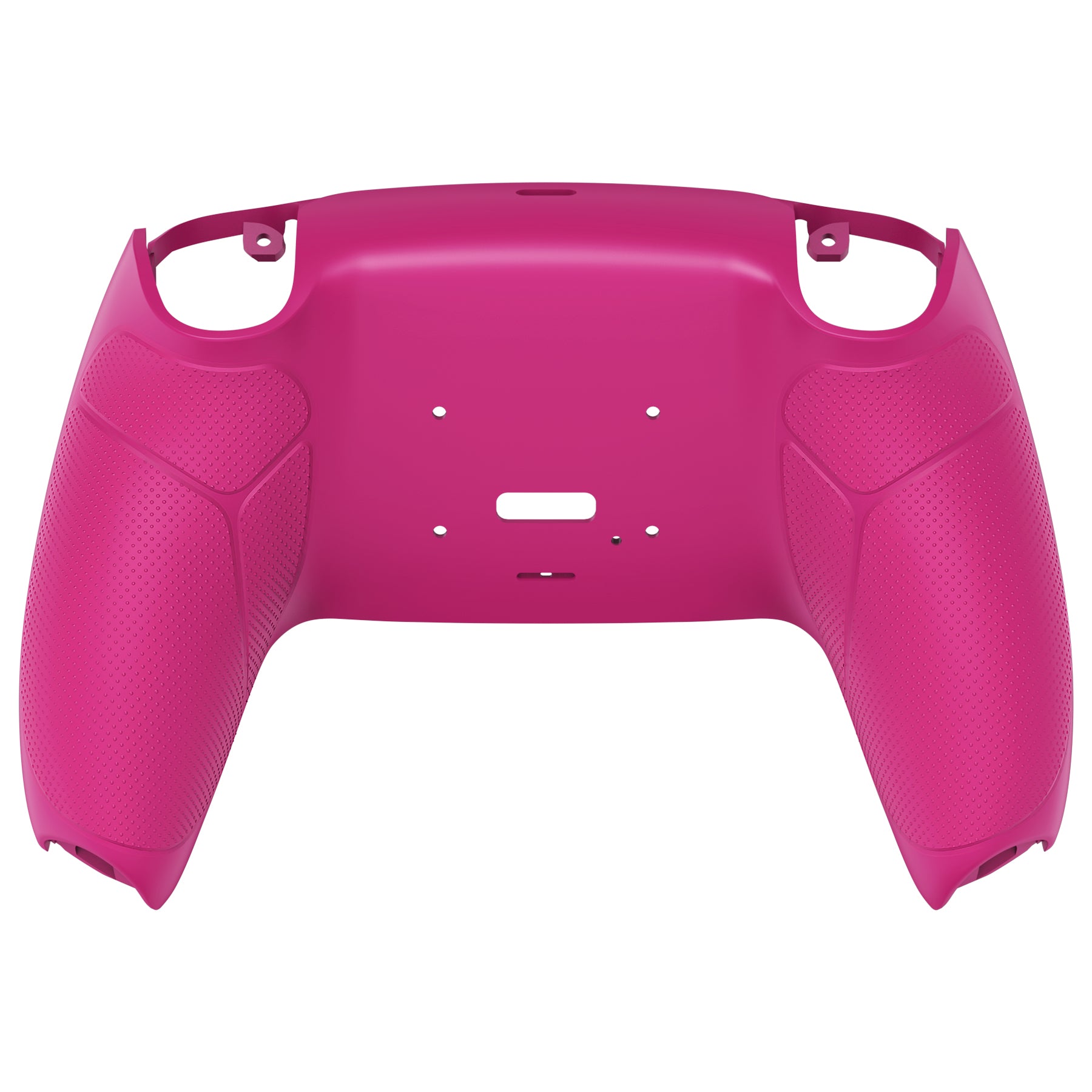eXtremeRate Retail Nova Pink Performance Rubberized Grip Redesigned Back Shell for PS5 Controller eXtremerate RISE Remap Kit - Controller & RISE Remap Board NOT Included - UPFU6009