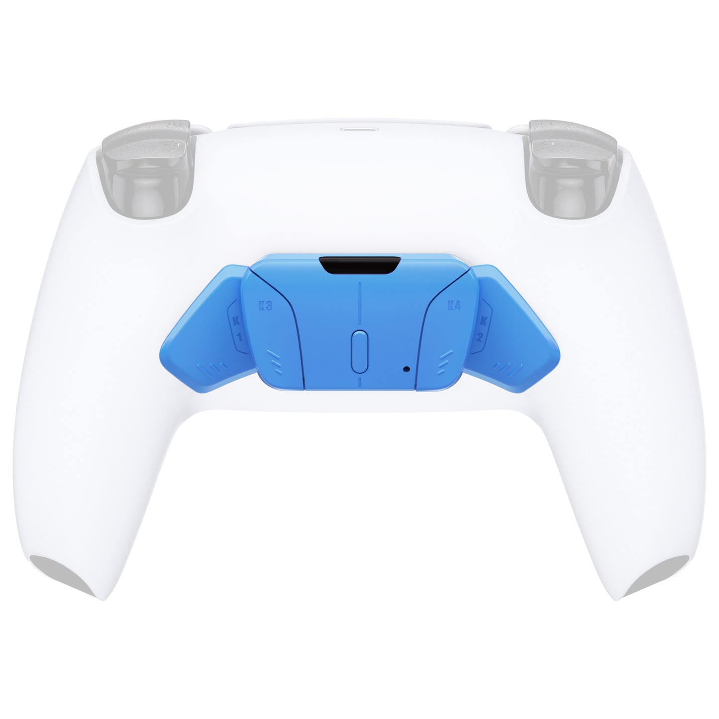 eXtremeRate Retail Turn RISE to RISE4 Kit - Redesigned Starlight Blue K1 K2 K3 K4 Back Buttons Housing & Remap PCB Board for ps5 Controller eXtremeRate RISE & RISE4 Remap kit - Controller & Other RISE Accessories NOT Included - VPFM5005P