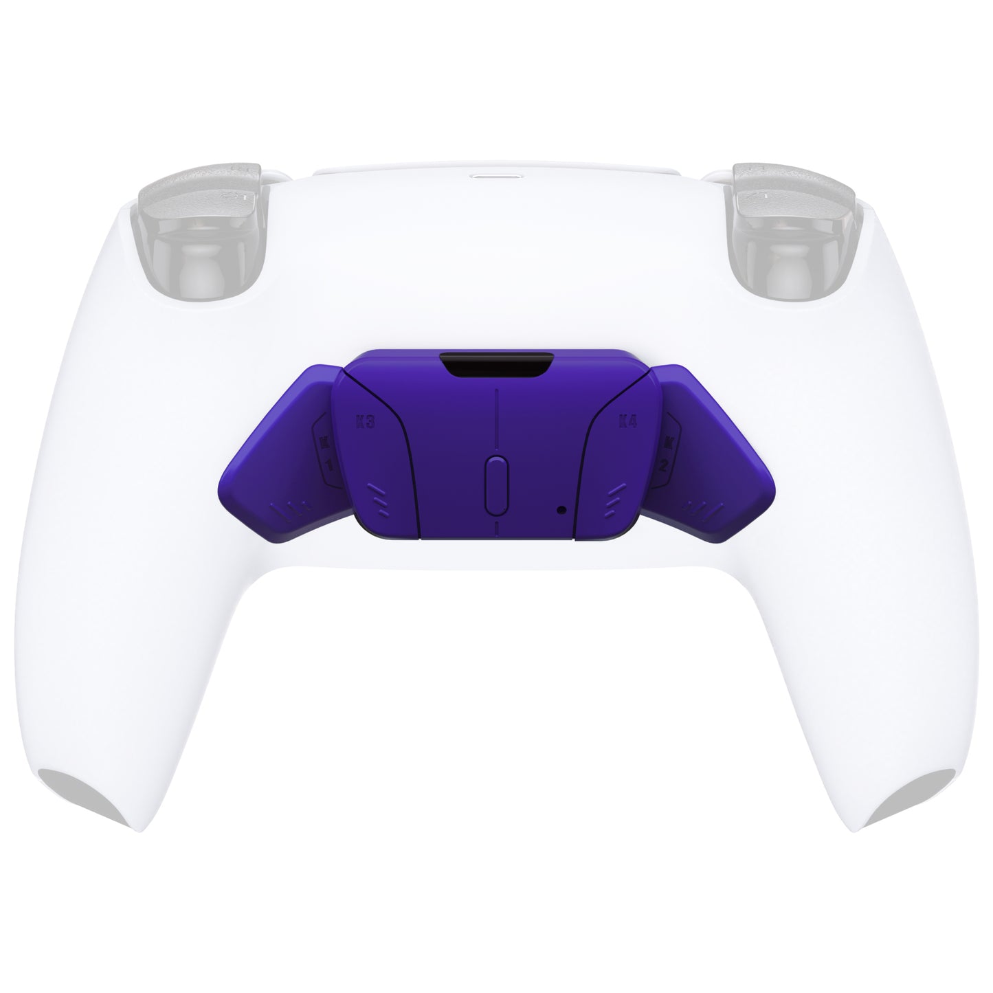 eXtremeRate Retail Galactic Purple Replacement Redesigned K1 K2 K3 K4 Back Buttons Housing Shell for PS5 Controller eXtremeRate RISE4 Remap Kit - Controller & RISE4 Remap Board NOT Included - VPFM5006