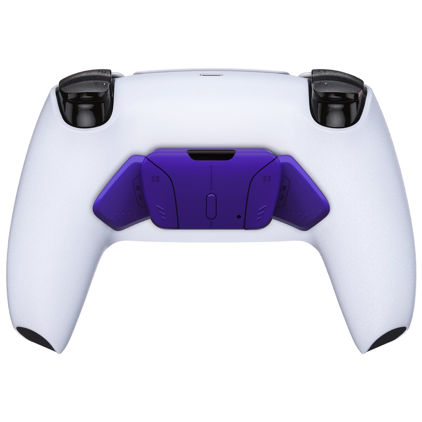 eXtremeRate Retail Galactic Purple Replacement Redesigned K1 K2 K3 K4 Back Buttons Housing Shell for PS5 Controller eXtremeRate RISE4 Remap Kit - Controller & RISE4 Remap Board NOT Included - VPFM5006