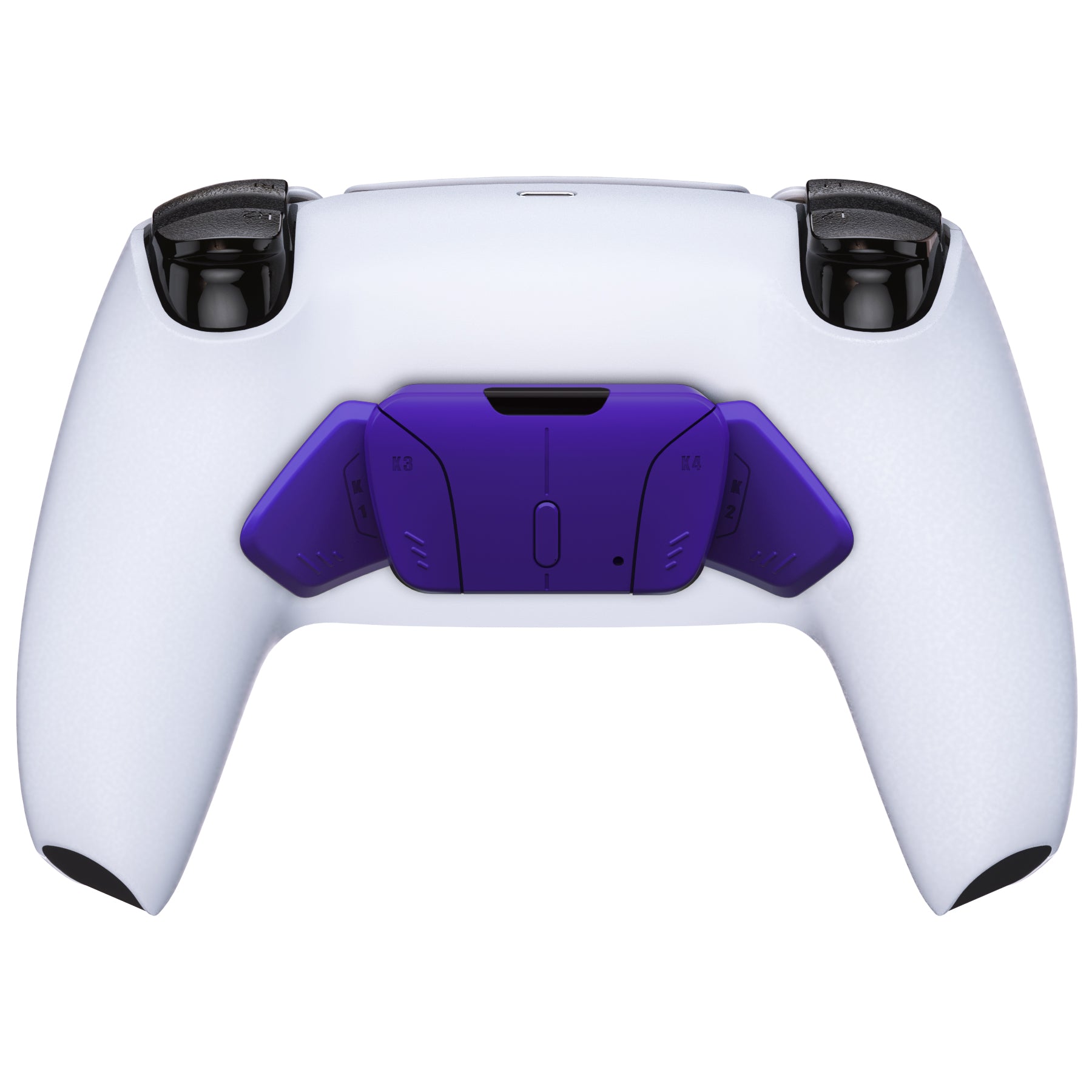 eXtremeRate Retail Galactic Purple Replacement Redesigned K1 K2 K3 K4 Back Buttons Housing Shell for PS5 Controller eXtremeRate RISE4 Remap Kit - Controller & RISE4 Remap Board NOT Included - VPFM5006