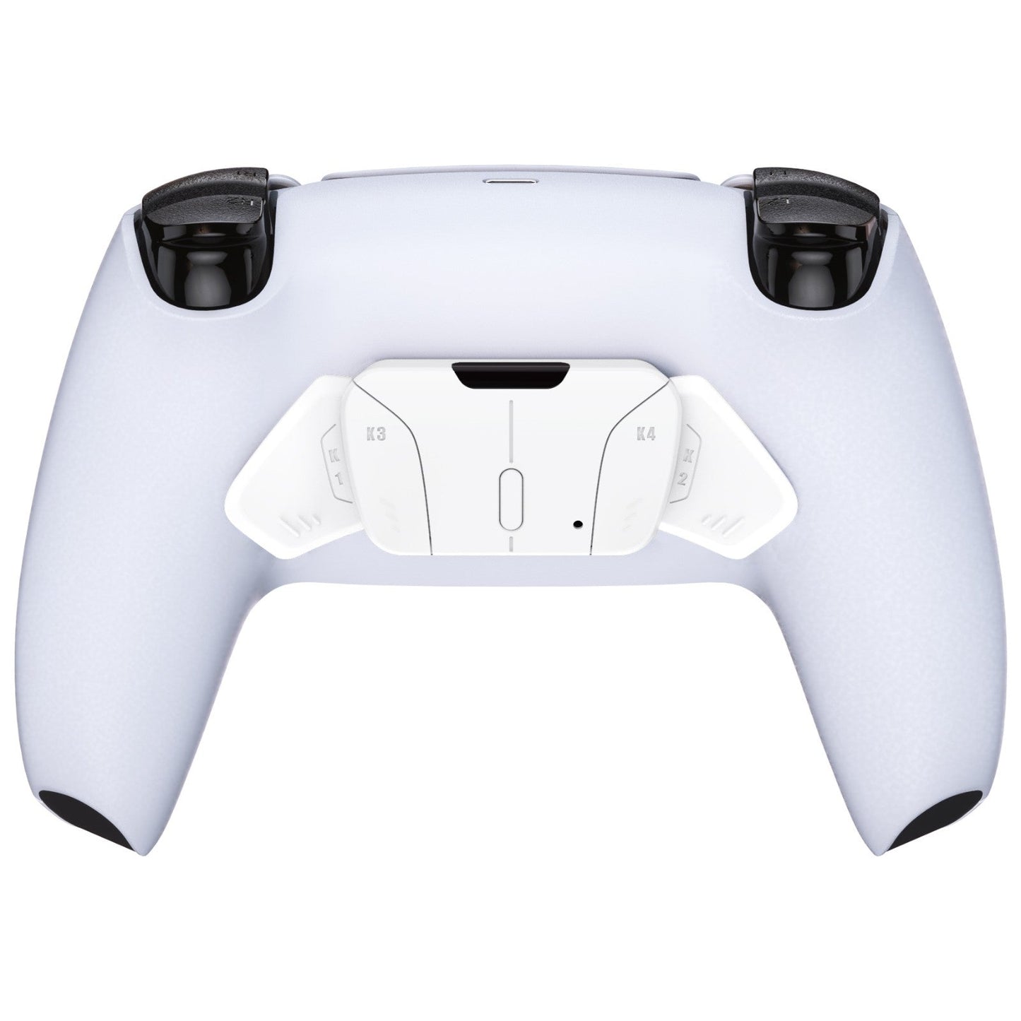 eXtremeRate Retail Turn RISE to RISE4 Kit-Redesigned White K1 K2 K3 K4 Back Buttons Housing & Remap PCB Board for ps5 Controller eXtremeRate RISE & RISE4 Remap kit - Controller & Other RISE Accessories NOT Included - VPFP3001P