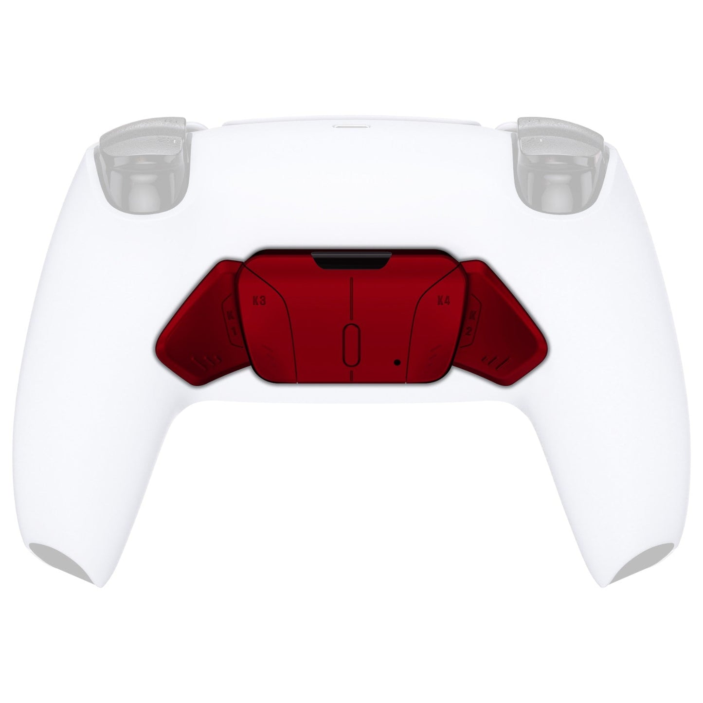 eXtremeRate Retail Turn RISE to RISE4 Kit-Redesigned Scarlet Red K1 K2 K3 K4 Back Buttons Housing & Remap PCB Board for ps5 Controller eXtremeRate RISE & RISE4 Remap kit - Controller & Other RISE Accessories NOT Included - VPFP3002P