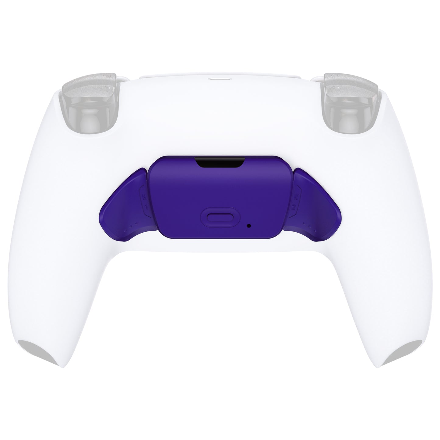 eXtremeRate Retail Galactic Purple Replacement Redesigned K1 K2 Back Button Housing Shell for ps5 Controller eXtremerate RISE Remap Kit - Controller & RISE Remap Board NOT Included - WPFM5007