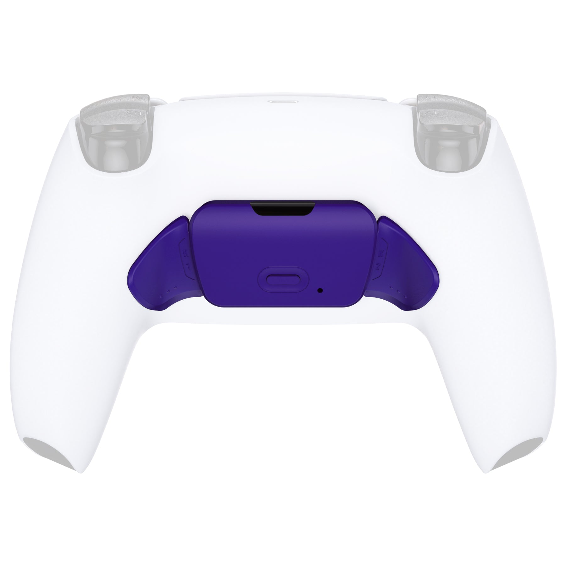 eXtremeRate Retail Galactic Purple Replacement Redesigned K1 K2 Back Button Housing Shell for ps5 Controller eXtremerate RISE Remap Kit - Controller & RISE Remap Board NOT Included - WPFM5007