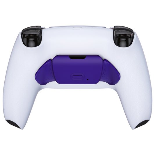 eXtremeRate Retail Galactic Purple Replacement Redesigned K1 K2 Back Button Housing Shell for ps5 Controller eXtremerate RISE Remap Kit - Controller & RISE Remap Board NOT Included - WPFM5007