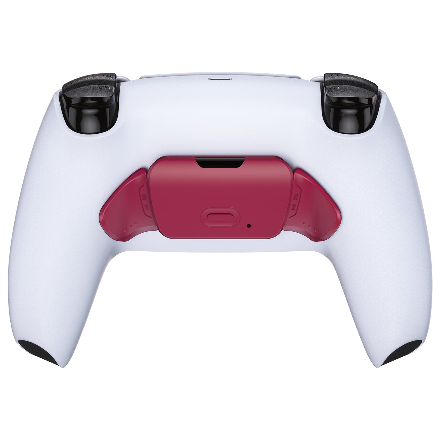 eXtremeRate Retail Cosmic Red Replacement Redesigned K1 K2 Back Button Housing Shell for ps5 Controller eXtremerate RISE Remap Kit - Controller & RISE Remap Board NOT Included - WPFM5008