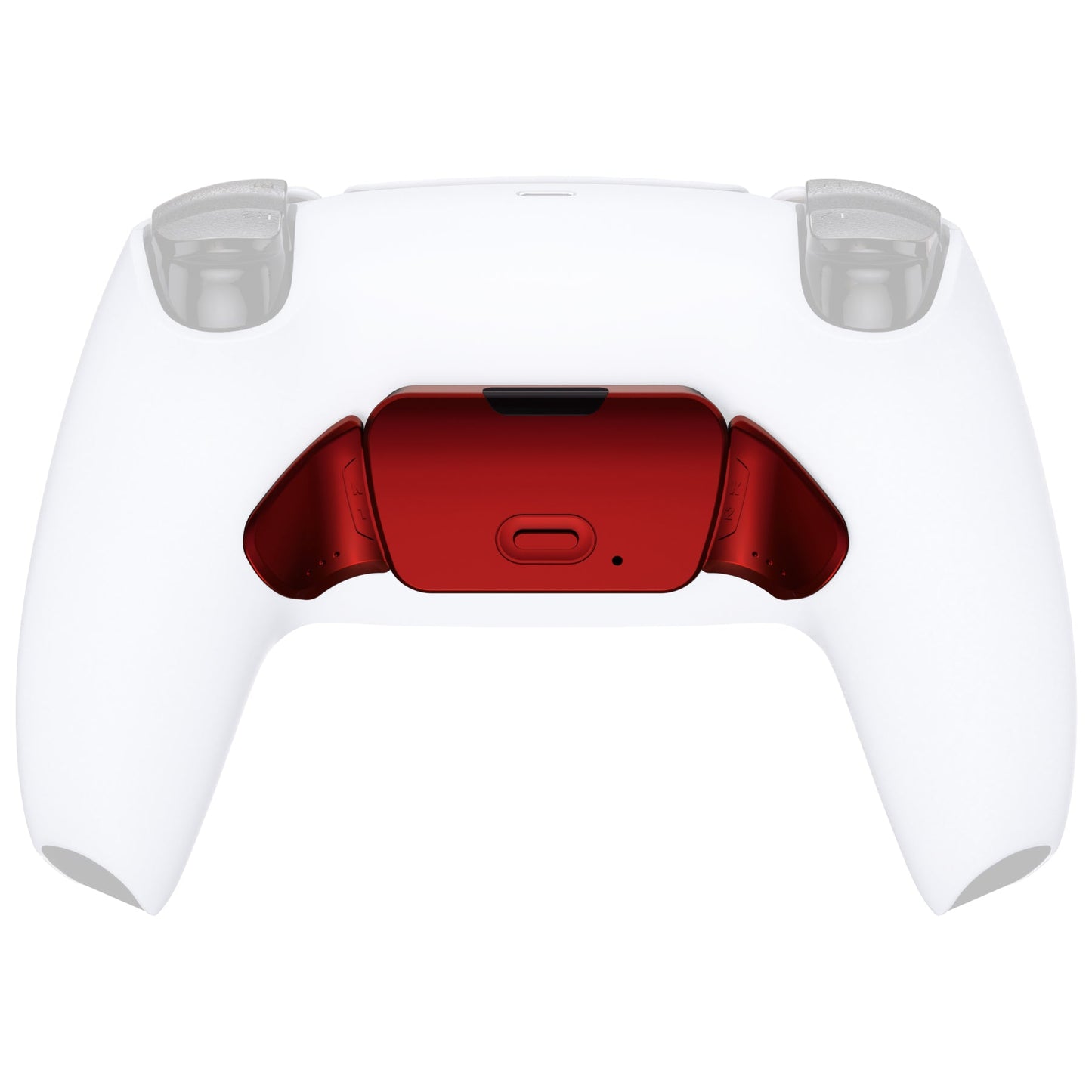 eXtremeRate Retail Scarlet Red Replacement Redesigned K1 K2 Back Button Housing Shell for ps5 Controller eXtremerate RISE Remap Kit - Controller & RISE Remap Board NOT Included - WPFP3003