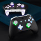 eXtremeRate Retail White Multi-Colors Luminated Dpad Thumbsticks Start Back ABXY Action Buttons, Classical Symbols Buttons DTFS (DTF 2.0) LED Kit for Xbox One S/X Controller - Controller NOT Included - X1LED07