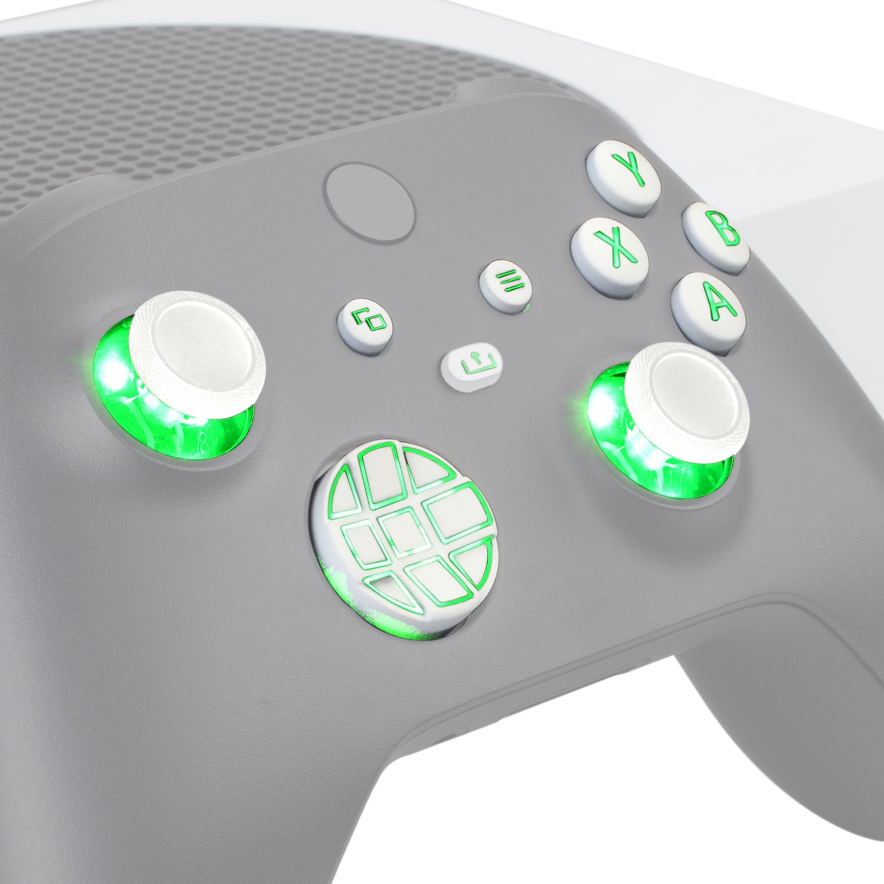 LED Xbox offers Series XS Controller Glacier White Custom Xbox