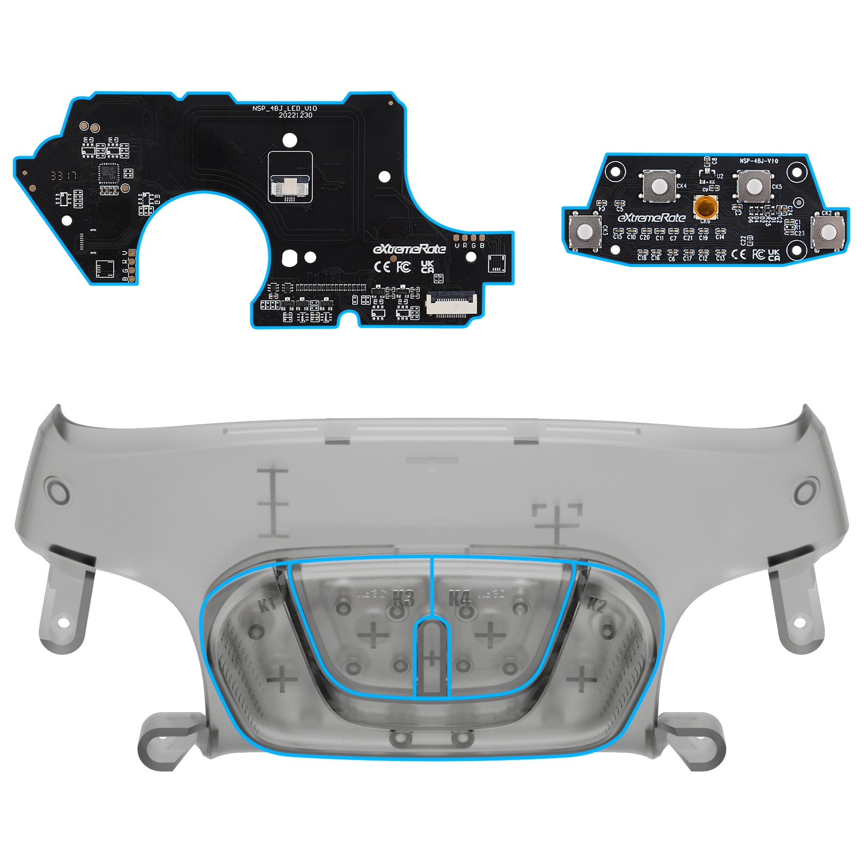 eXtremeRate Back Buttons Attachment for Nintendo Switch Pro Controller