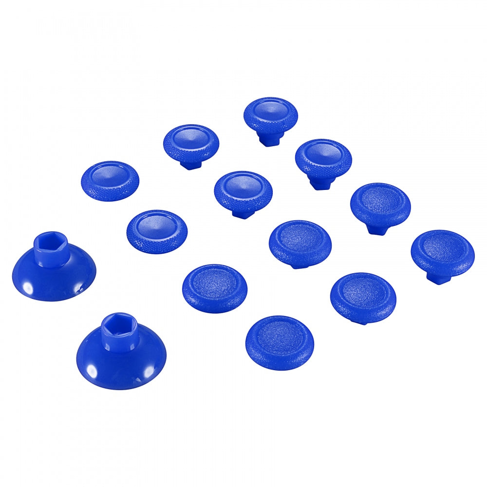 eXtremeRate Retail Blue Removable Thumbstick Joystick Plastic Bottom for Xbox One for ps4 Controller - XOJ0128