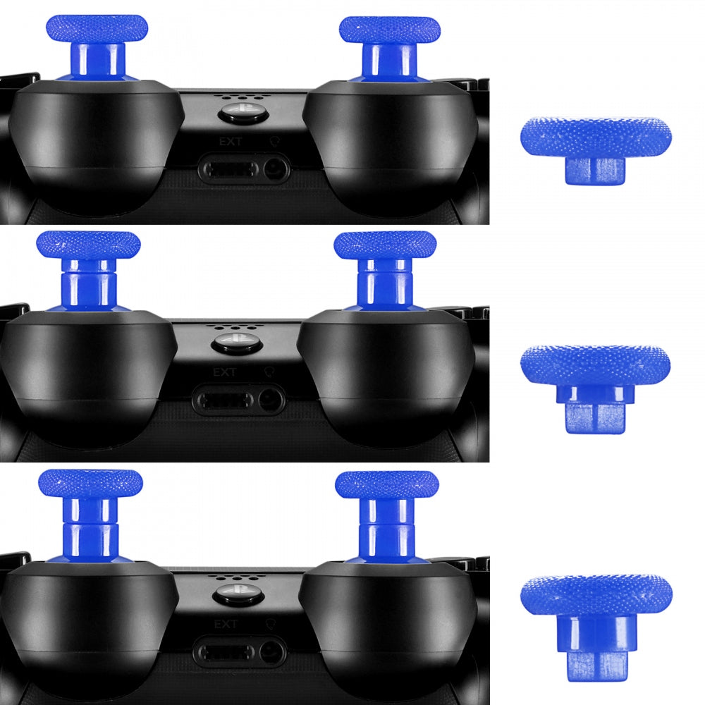 eXtremeRate Retail Blue Removable Thumbstick Joystick Plastic Bottom for Xbox One for ps4 Controller - XOJ0128