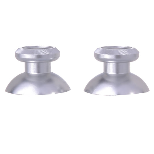 eXtremeRate Retail Silver Metal Aluminium Thumbsticks Buttons Custom Parts For Xbox One Controller - XOJ0302