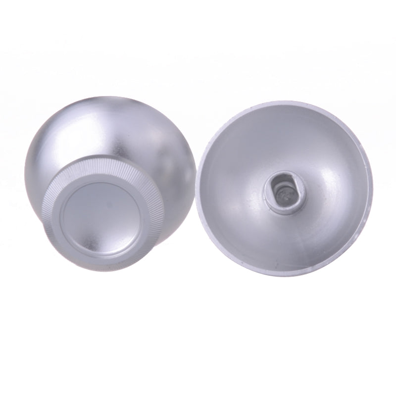 eXtremeRate Retail Silver Metal Aluminium Thumbsticks Buttons Custom Parts For Xbox One Controller - XOJ0302