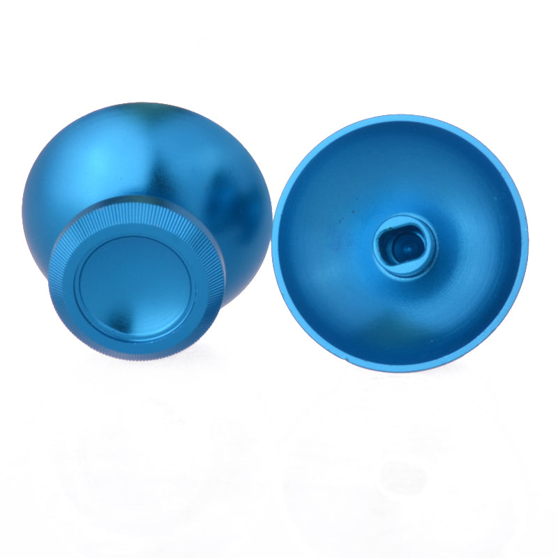 eXtremeRate Retail Blue Metal Aluminium Thumbsticks Buttons Custom Parts For Xbox One Controller - XOJ0304