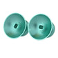 eXtremeRate Retail Green Metal Aluminium Thumbsticks Buttons Custom Parts For Xbox One Controller - XOJ0305