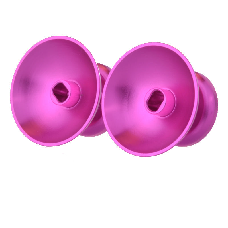 eXtremeRate Retail Pink Metal Aluminium Thumbsticks Buttons Custom Parts For Xbox One Controller - XOJ0307