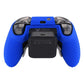 eXtremeRate Retail Blue Soft Anti-Slip Silicone Cover Skins, Controller Protective Case for New Xbox One Elite Series 2 with Thumb Grips Analog Caps -XBOWP0047GC